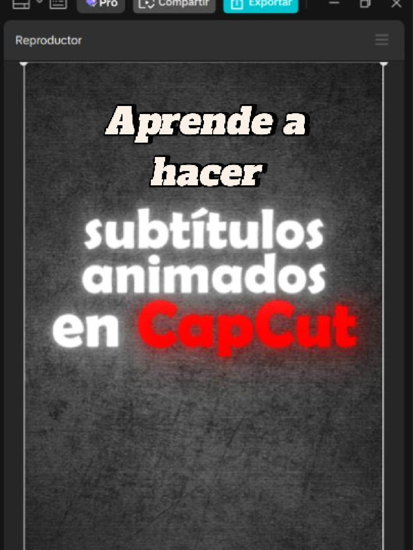 ⚡Transforma tu video con subtítulos animados (tutorial CapCut paso a paso)#edicion #capcut #subtitulos #textosbonitos #tutorial