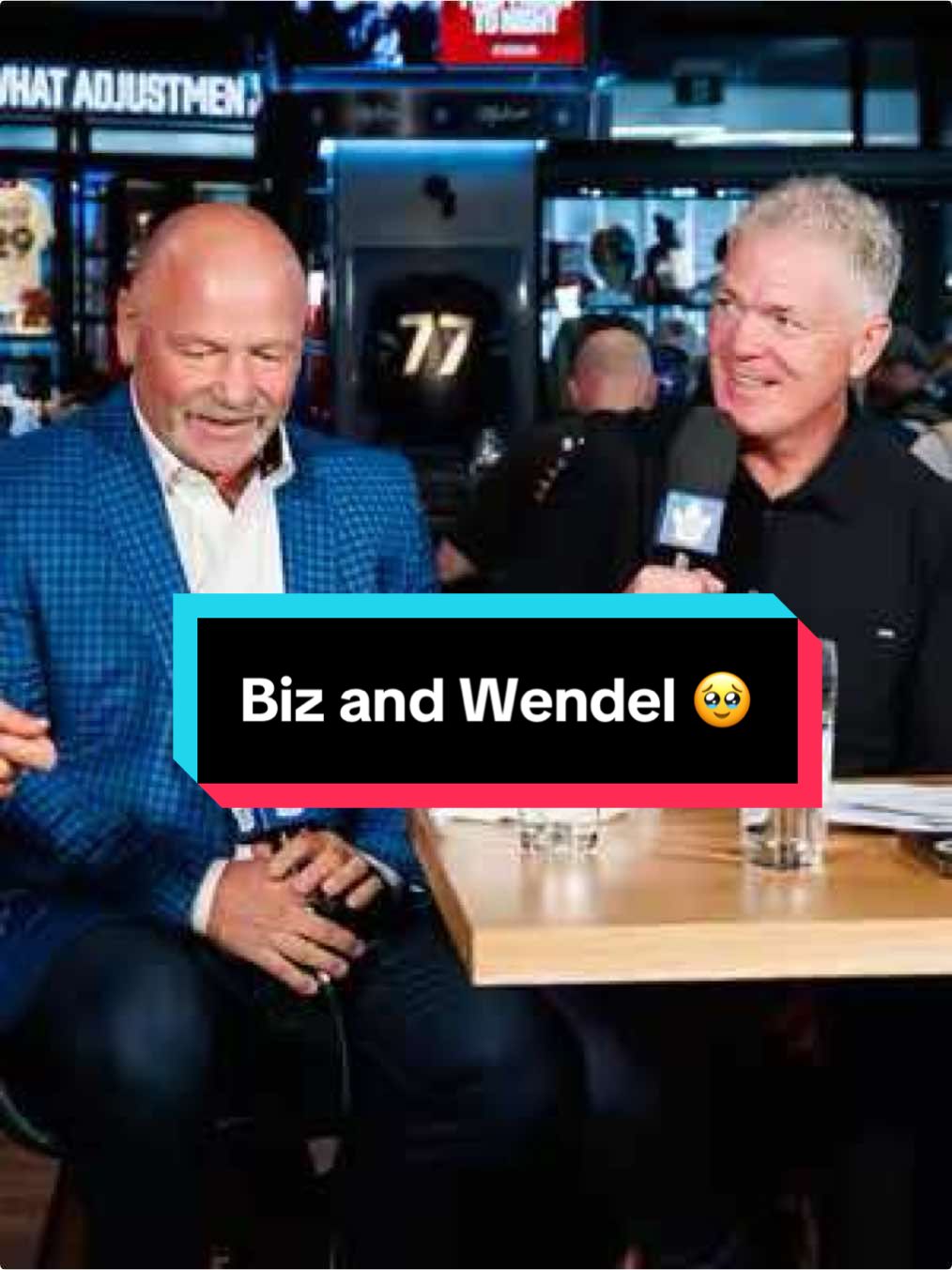 How Biz talks about Wendel 🥹 #leafs #nhl