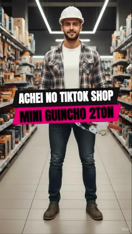 Eu nem acredito que esse mini guincho existe mesmo! Moço é coisa demais que ele faz. E o TikTok deve tá de brincadeira com esse valor! 🤣🤑 #miniguincho #ferramentas #ferramentasmanuais #starfer #oficinamecanica 