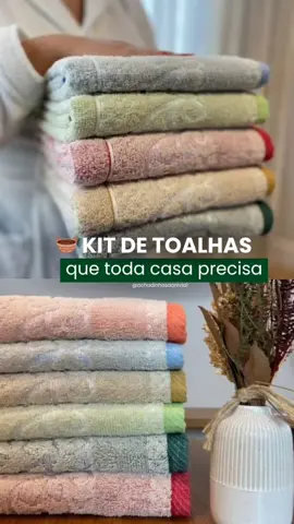 ✨Conforto, elegância e maciez em cada detalhe. 🛁 Transforme seu banho em um momento de luxo! 💖 ID: BFB-JUG-GUH #KitDe4Toalhas #ToalhasDeBanho #BanhoLuxo #Barroco #ConfortoENobreza