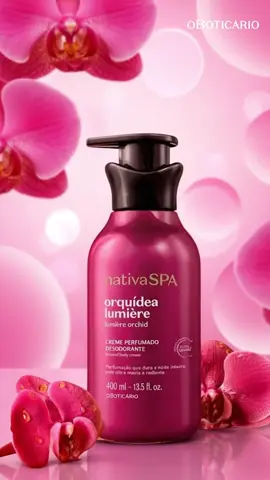 🌑 A noite revela um brilho único: o seu. 🌙 Chegou a nova linha Nativa SPA Orquídea Lumière, um ritual completo de autocuidado para uma pele hidratada, perfumada e radiante. ✨ Sinta o poder da sua própria luz. Conheça em loja ou compre pelo Whatsapp Oficial: 0800 744 0010. Link na bio. #OBoticário #BotiPromo #NativaSpa #MomentoOrquideaLumiere