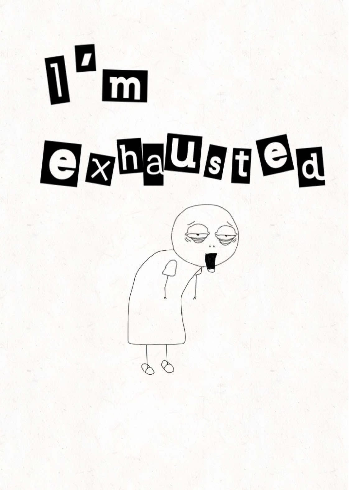 Some days …..  #exhaustedmom #tiredmom #funnyvideos #laugh #animation 