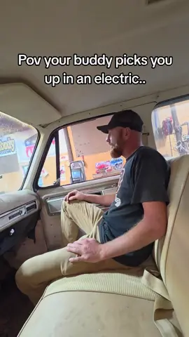 When your picks you up in an electric..