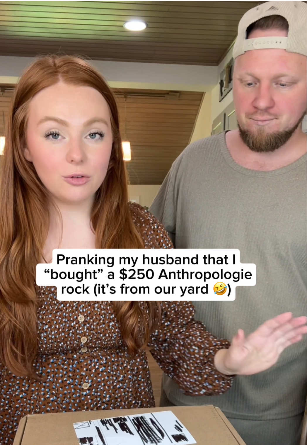 THE END 🤣 Do you think he’ll let me get a second one?? 😂 @Regal Noise @Anthropologie #hannahandregal #comedy #couple #funny #prank 