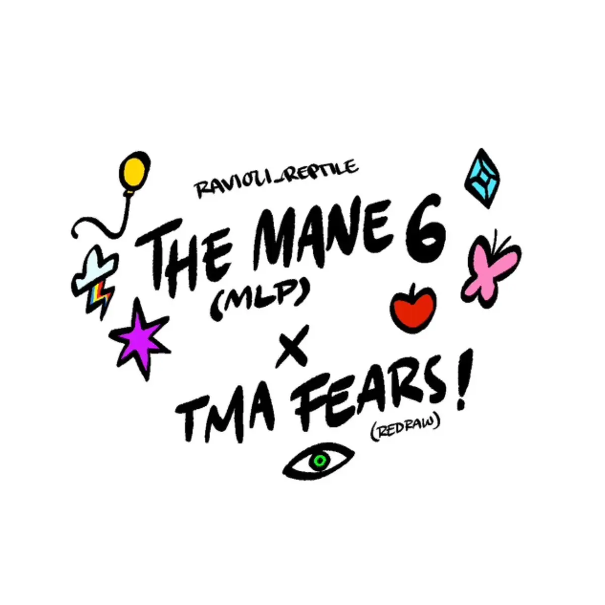 I think I posted something like this a while ago, but I found an unfinished sketch in my TMA folder and finished it, so here it is, lol. #tma #themagnusarchives #tmafanart #mlp #mylittlepony 