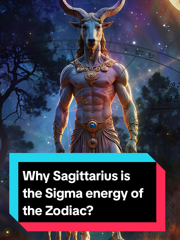 Do you know why Sagittarius is the Sigma energy of the zodiac? | #zodiac #astrology #sagittarius #sagittarius♐️ #fyp 