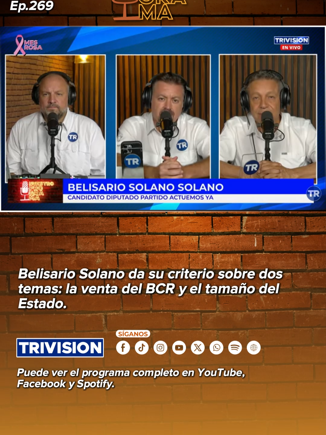 TT06 Belisario Solano da su criterio sobre dos tem