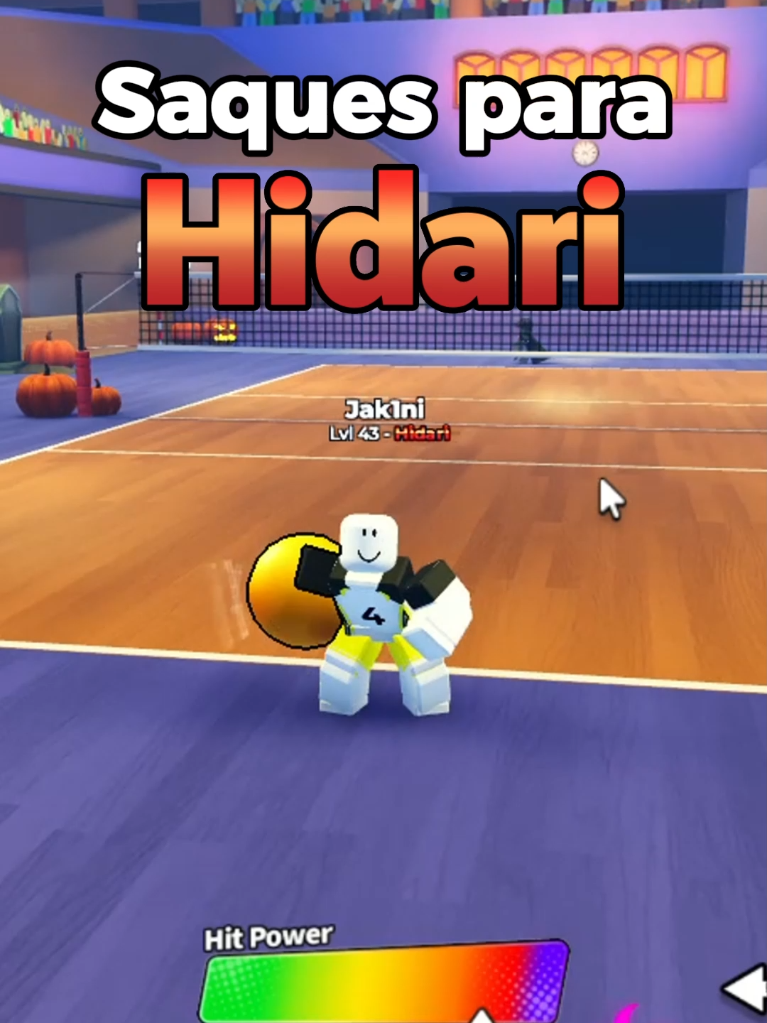 Saques simples para fazer com o seu Hidari ☄️ #robloxfyp #volleyballlegends #fyp #haikyuu #volleyball #hidari