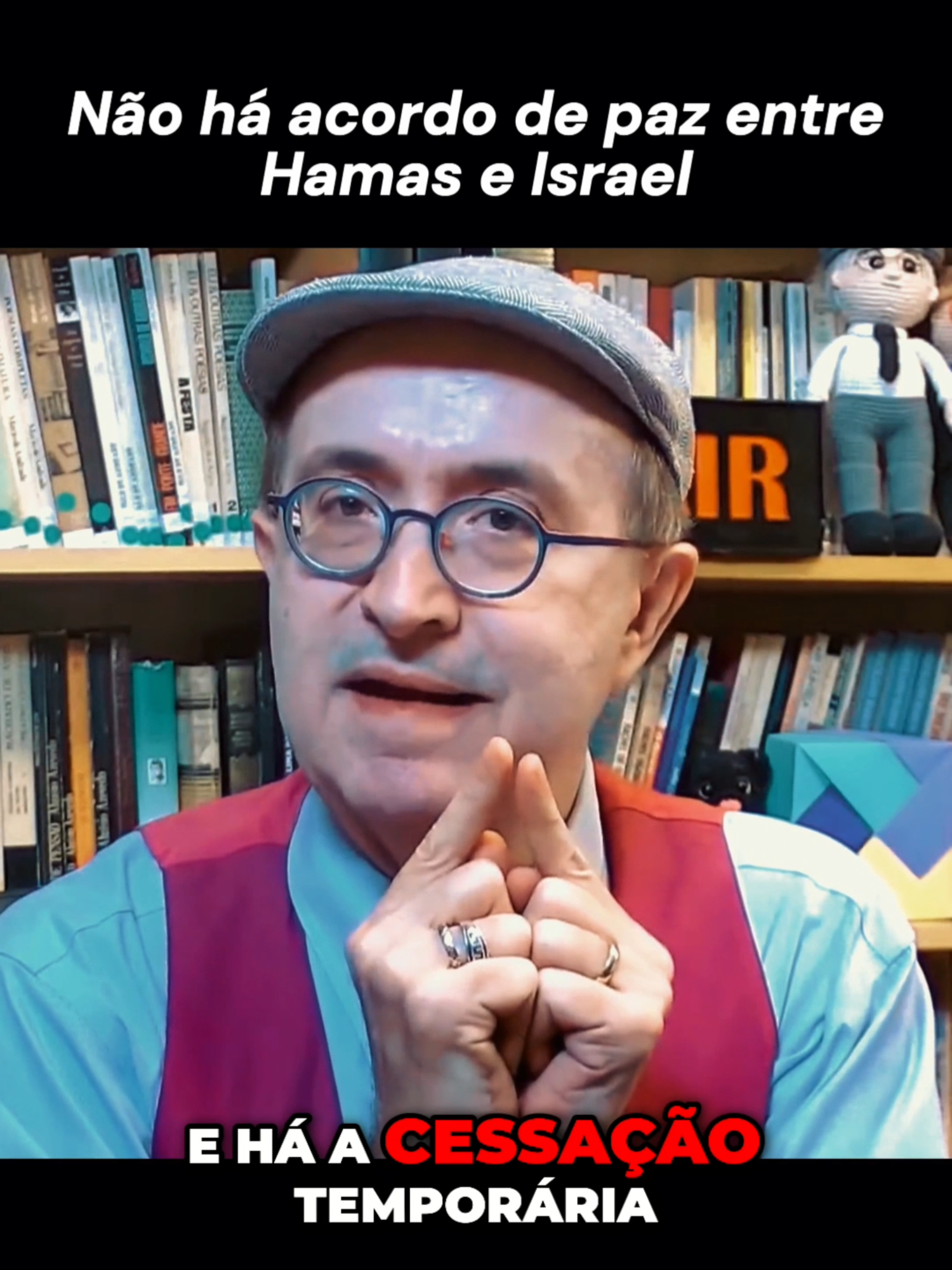 Acordo Hamas-Israel: Entenda a verdade #reinaldoazevedo #política