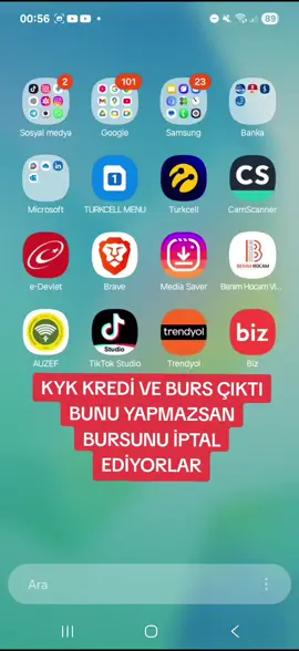 KYK KREDİ VE BURS ÇIKTI BUNU YAPMAZSAN BURSUNU İPTAL EDİYORLAR #kyk 