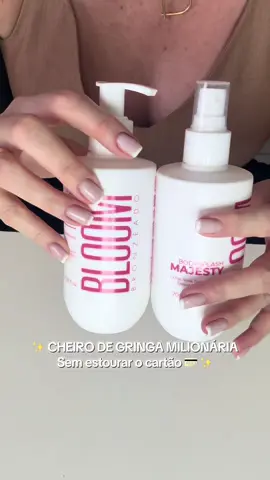 Kit Majesty da Bloom, uma fragrância marcante e poderosa o verdadeiro cheiro da riqueza. Clica na sacolinha e dá uma olhada se ainda está na promoção e frete grátis. #bodysplash #perfume #mulhercheirosa #tiktokshop 
