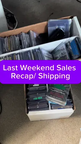 Sales Recap and Shipping #ebay #sportscards #ebayseller #cardcollector #whatnot 