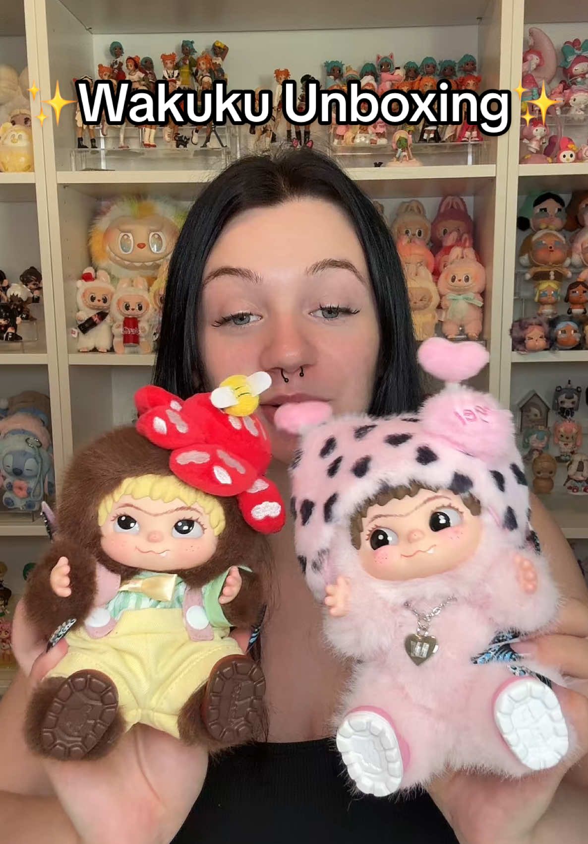 ✨Wakuku unboxing time!!✨ These are seriously the cutest things ever 😭💖 Purchased from @WAKUKU_US I’m obsessed with the little details!! 🍄💗 #wakuku #wakukuus #blindbox #unboxing #toycollector  