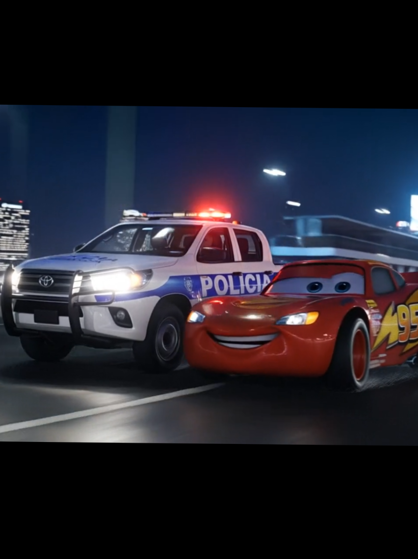 ♥️✨L͜͡I͜͡K͜͡E͜͡  (☞ ͡° ͜ʖ ͡°)☞ #rayomcqueen #carreraaa #carros #policia #creatorsearchinsights 