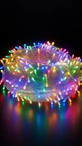 pisca pisca Natal Cordão 100 Leds 9 M funções várias cores 110v/220v. #NatalEncantado #PiscaPiscaLED #DecoraçãoDeNatal #AchadinhosNatalinos #PromoçãoDeNatal