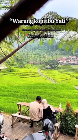 kampung warapat cibuni bogor indah nya susunan sawah sejuk berkabut tipis#bogorbarat#fyp....