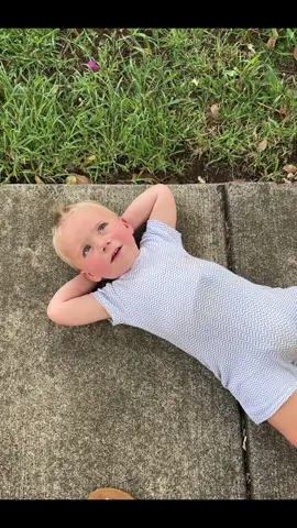 I love letting him take me on a walk 😆 he’s talking more! #speech #toddler #walk #nature #cute 