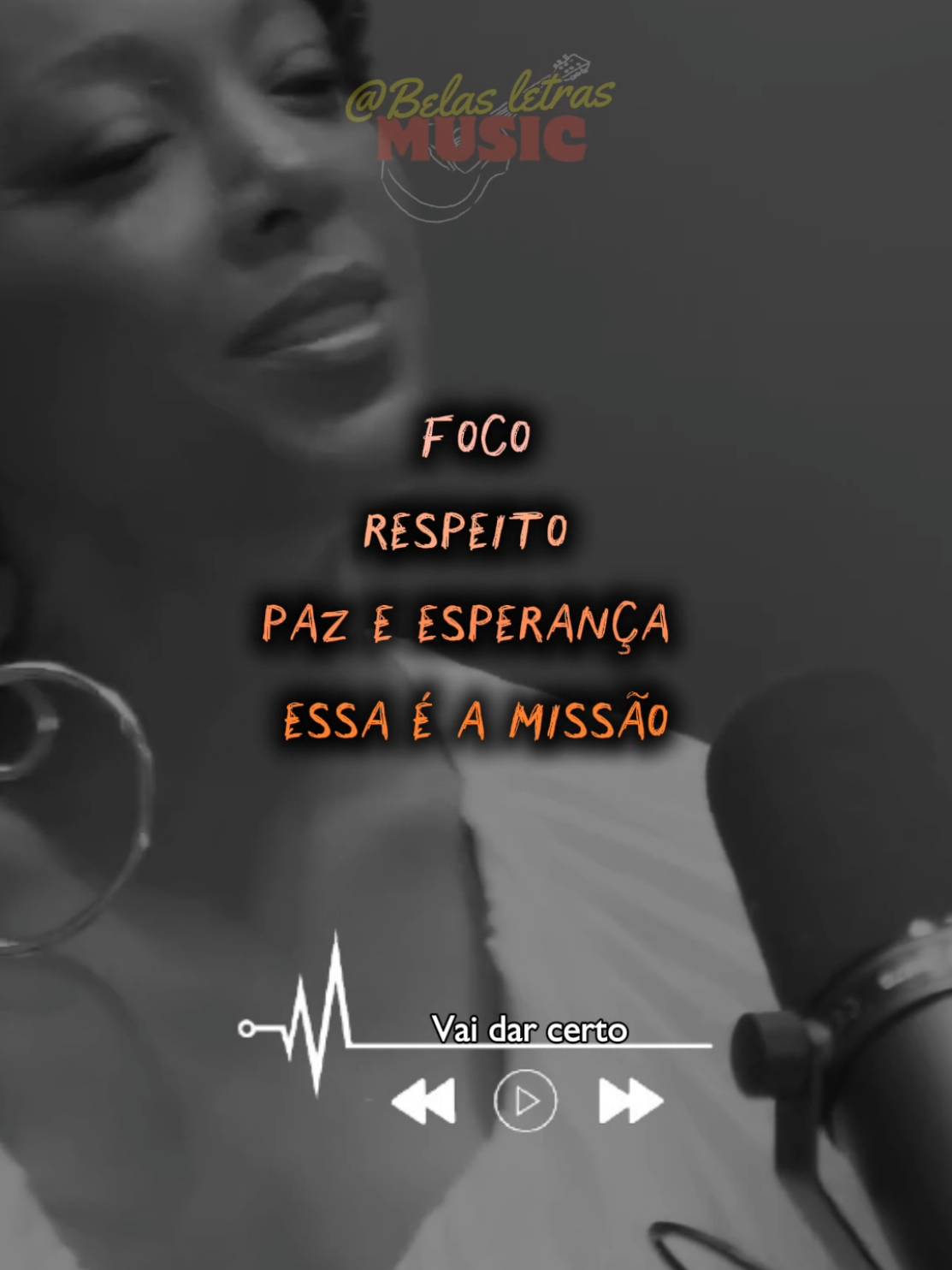 Negra Li - vai dar certo. #musically #negrali #poesia #fé 