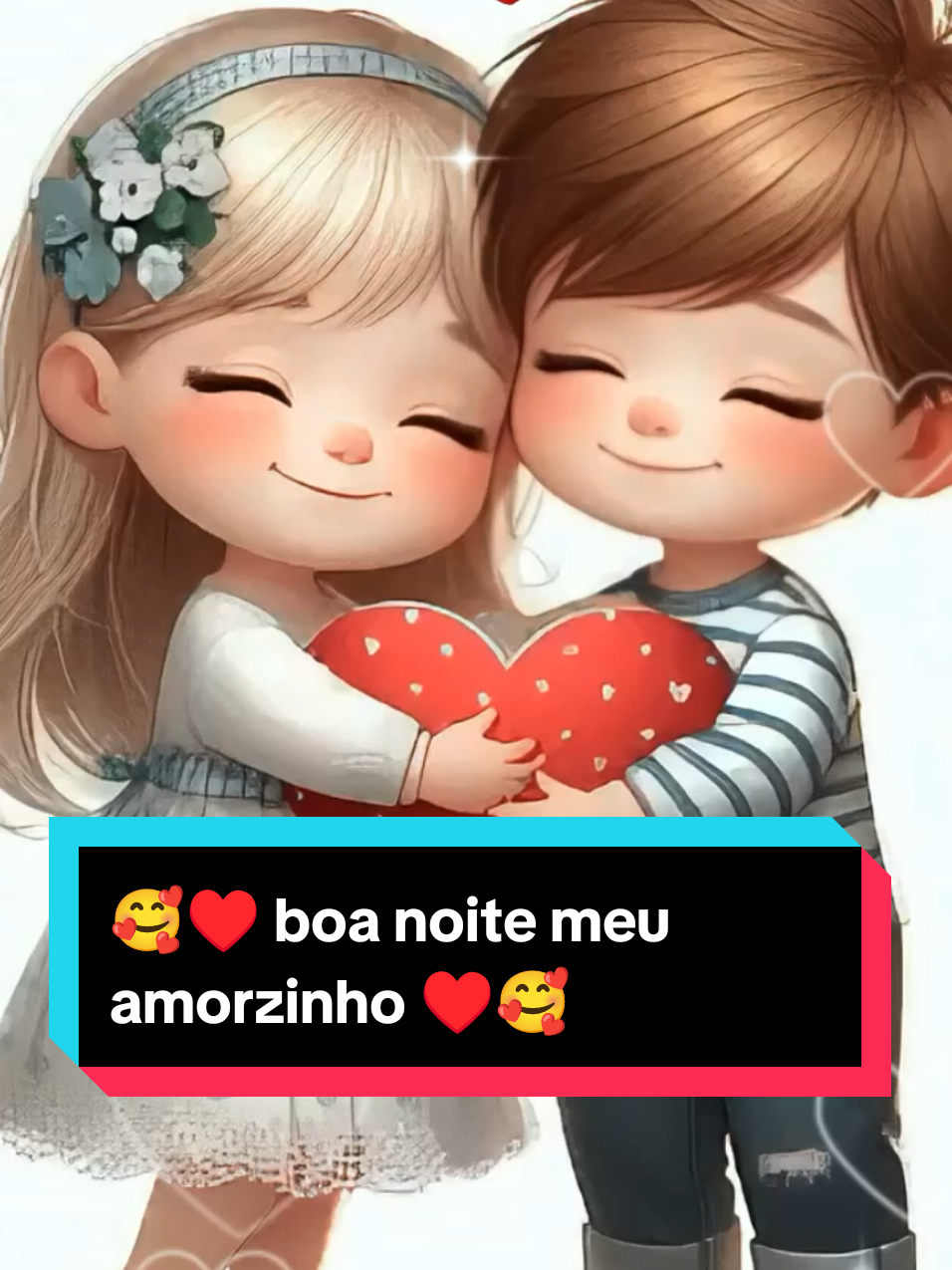 ♥️🥰 BOA NOITE MEU AMORZINHO, QUERIA ESTAR AÍ PARA TE DAR UM BEIJO DE BOA NOITE 🥰♥️ #teamo #declaraçãodeamor #mensagemdeboanoite #boanoitee❤ #boanoite 