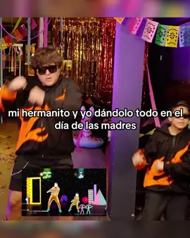 mi hermanito y yo dándolo todo en el dia de las madres: #fyp #paratii #justdance #alecchi #viral 