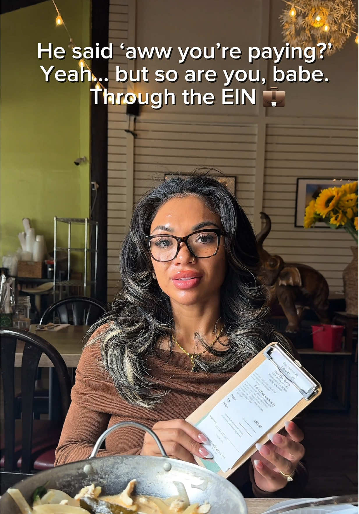 When you both own the business so whoever pays… still pays 💀  #funny #relatable #fyp #businesshumor #couples   