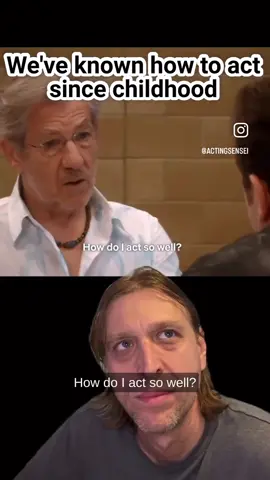 Acting is pretending for grownups #actingcoach #actorslife 