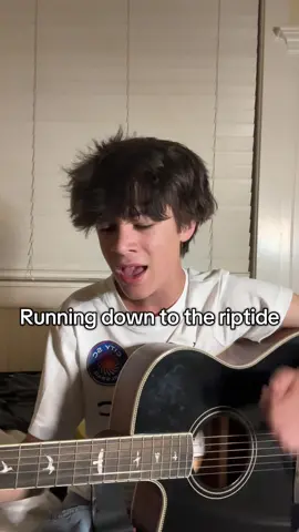 I’m not dihpressed btw #riptide #cover #acoustic #indie 