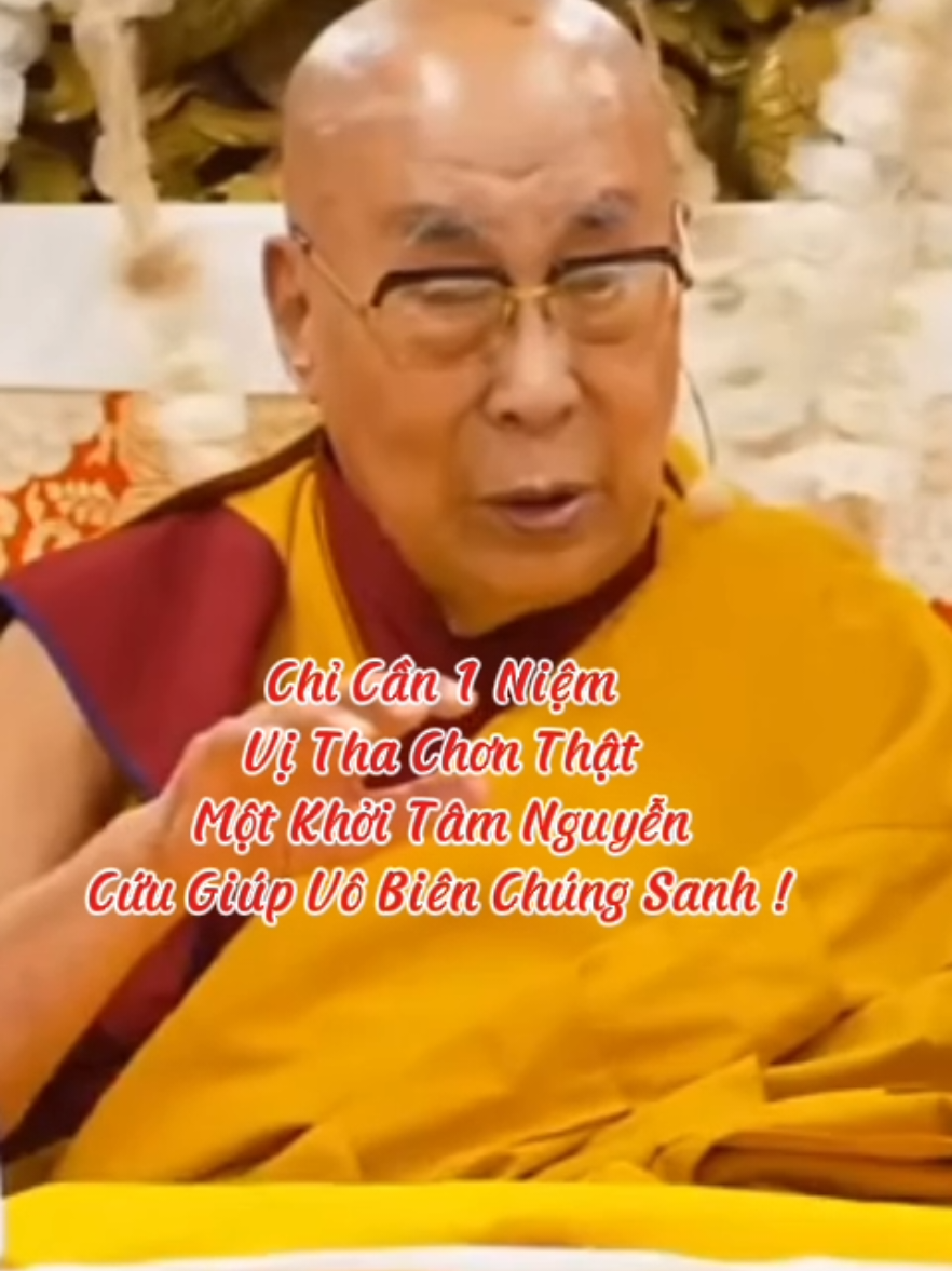 Chỉ Cần 1 Niệm  Vị Tha Chơn Thật  Một Khởi Tâm Nguyễn  Cứu Giúp Vô Biên Chúng Sanh #loiPhatday #DatLaiLatMa #thongdiepcuocsong #nhungcaunoihay #xuhuongtiktok 