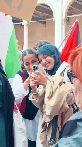 From the river to the sea ✨🤍❤️💚🖤 #palestina #protest #meloni #italia 