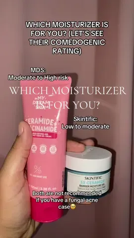 #creatorsearchinsights both products are good and have a lot of good ingredients, pero if Hindi ka parin po hiyang sa dalawa, better listen to your skin dahil Baka extra sensitive po sya. I’m doing my best to really find a moisturizer for people who have an acne prone sensitive skin. If only I have the money, siguro I will become a brand owner that formulates products for people with sensitive skin and products that are fungal acne safe 🥹 kawawa kasi Ang iba dito🥹 Hindi sila hiyang🥹 MAHIRAP kasi talaga hanapin Ang Non-comedogenic moisturizer sa market eh😭 Do you know a very good moisturizer? Please pa reco po sa comsec . Thanks ❤️ #awareness #moisturizer #mydreamskinph #sensitiveskin 