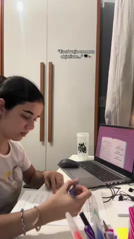 Um vídeo antiguinho porque não lembrei de gravar os últimos estudos… 🫠💻 #rotina #estudos #objetivos #enem 