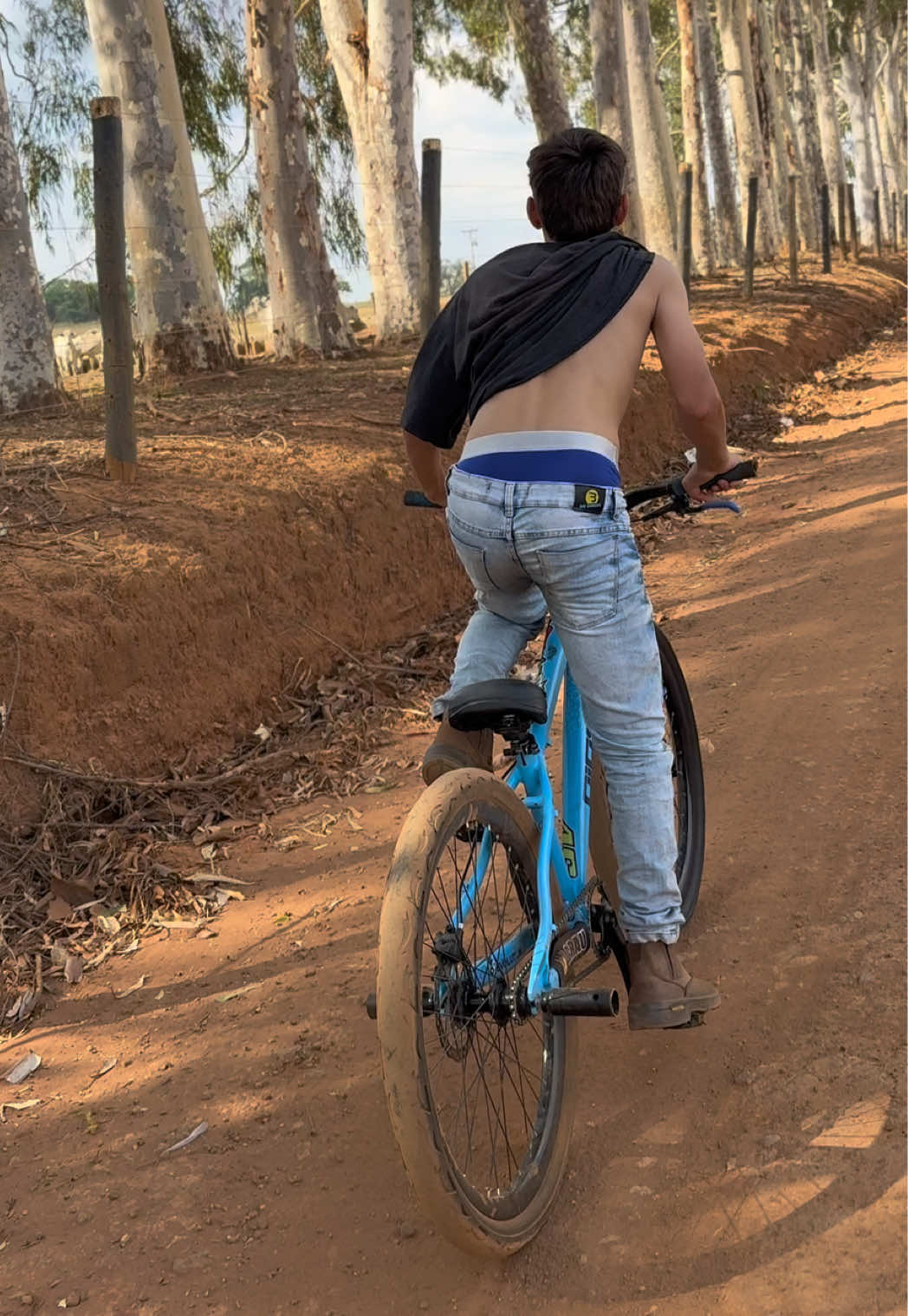 Segue aí 🤣🤠 #bike #grau #roça #