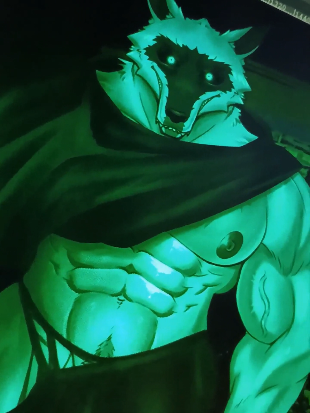 No, i'm not human x the death (⚠️Body fake warning⚠️) . Bueno no estoy tan acostumbrado a hacer trends con mis dibujos pero este si lo merecía :'3 . Pueden ver la versión alternativa en el enlace de mi perfil . #furry #furryart #furryfandom  #noimnotahuman  #furrytiktok 