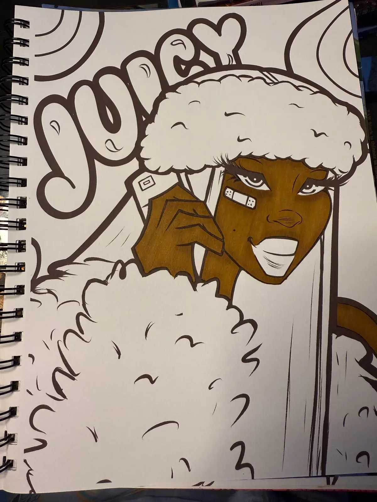 Giving 2000 vibes! #IColor #ColoringBook #Bratz #FYP 