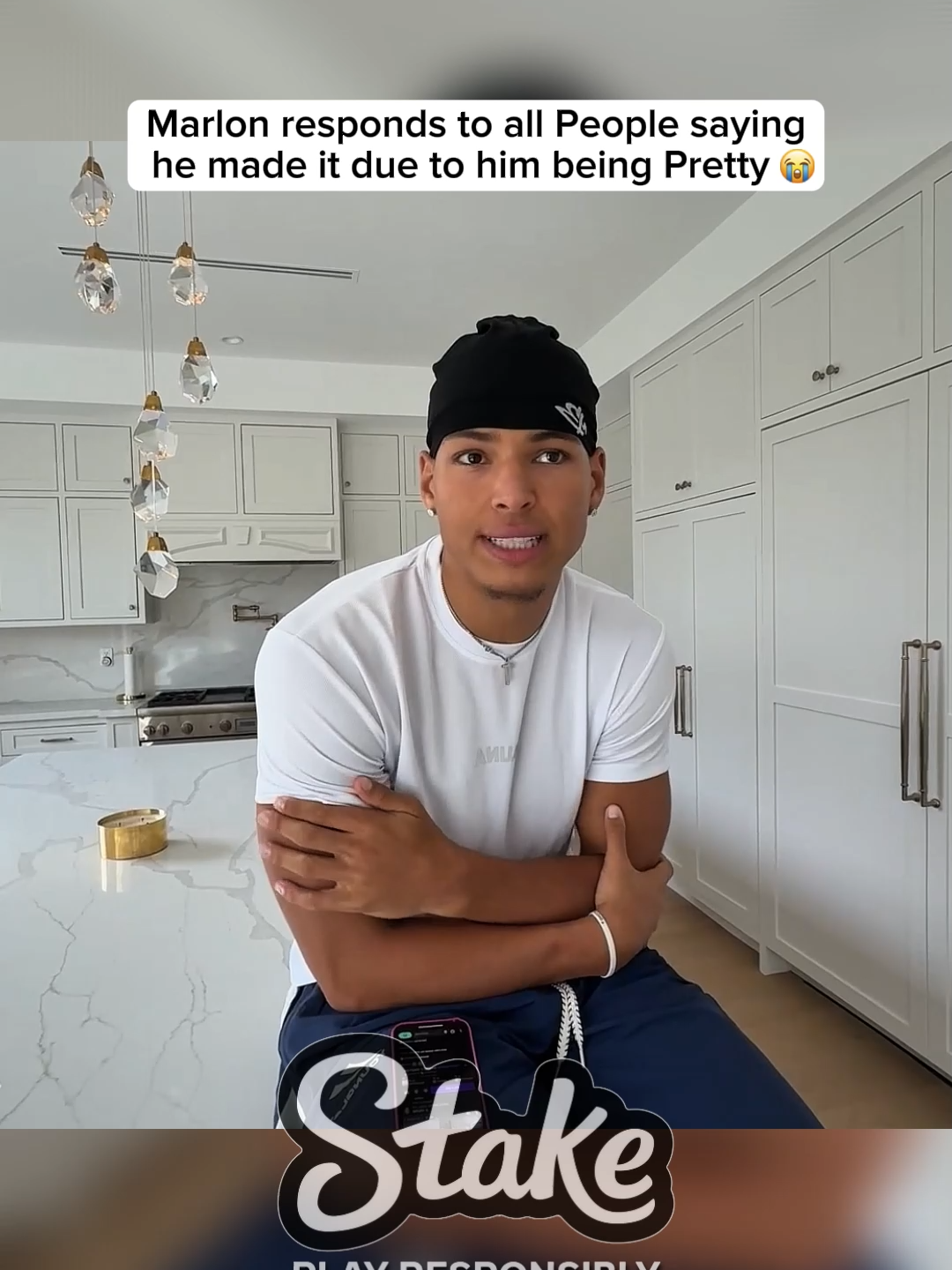 Marlon responds to all people saying he made due to his looks 😭❤ #marlon #fyp #fazeclan #twitchclips