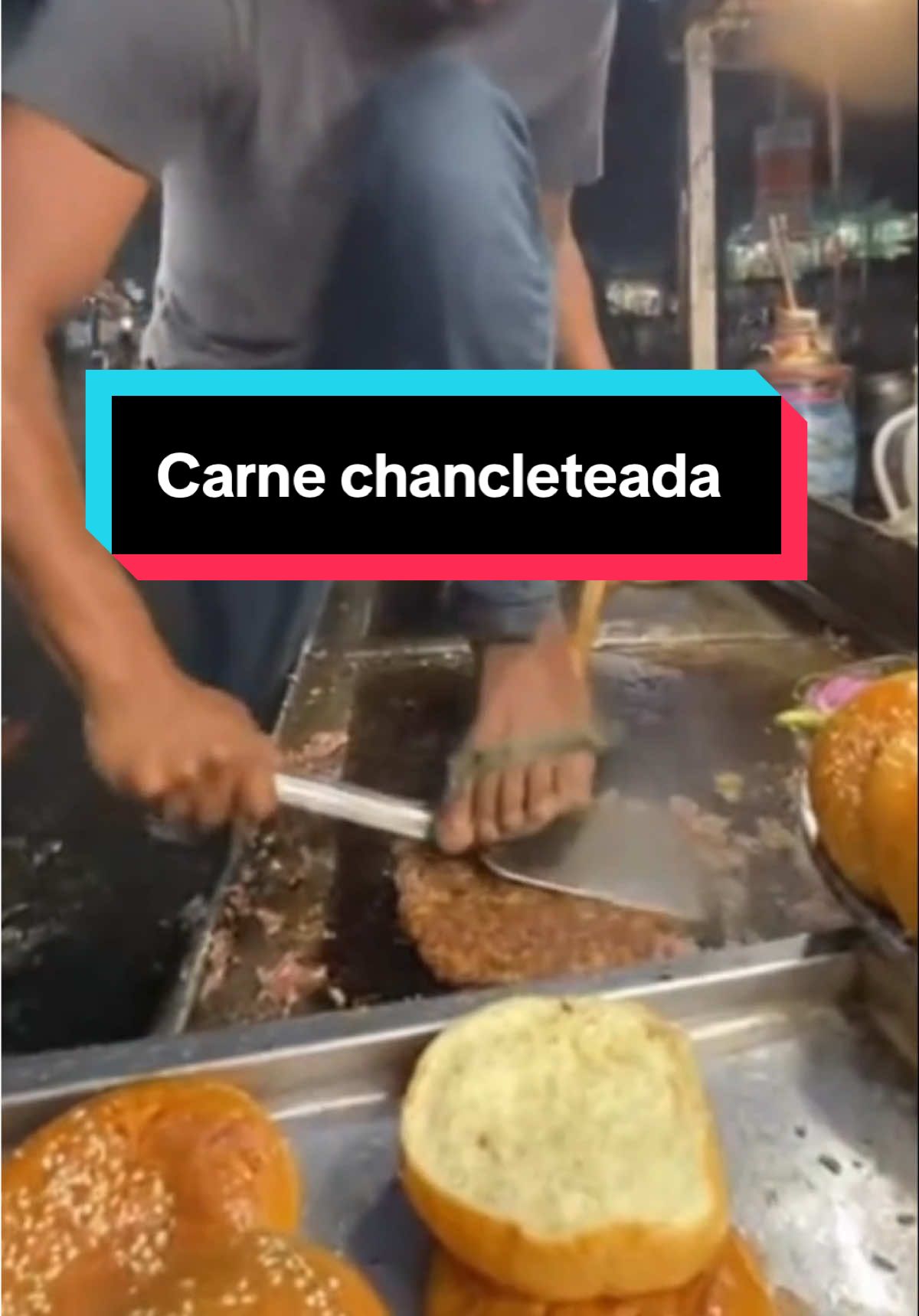 Carne chancleteada