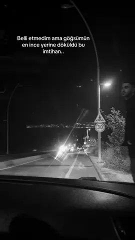 Belli etmedim ama göğsümün en ince yerine döküldü bu imtihan..