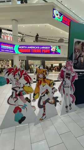 Go support HololiveEnglish Vtubers at the newest pop up in American Dream! Complete the riddle to get a cute free sticker and trade pins with other fans.  #hololive #hololiveenglish #vtuber #anime #idol 