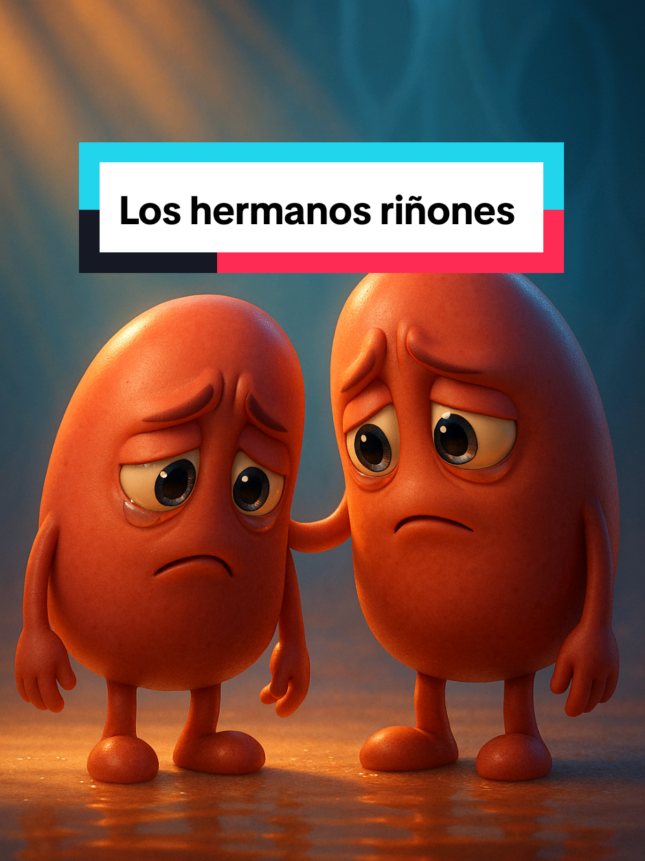La triste historia de los hermanos riñones, la función tan importante de los riñones en nuestro cuerpo #hermanosriñones #flashtrivia99 #unitedstates #cuerpohumano #body 