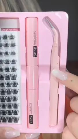 Kit Completo de Cílios Postiços DIY 8-16mm com Adesivos e Selos de Cílios + Conjunto de Pinças 👉 Compre na Shopee agora! https://s.shopee.com.br/9AFzH2UUBf