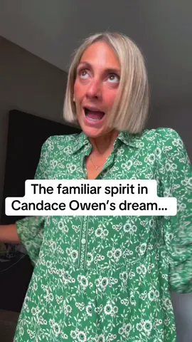 The dead do not communicate with the living. Demons masquerade as loved ones and yes she absolutely believes it was Charlie Kirk. #candaceowens #demonslayer #dream 