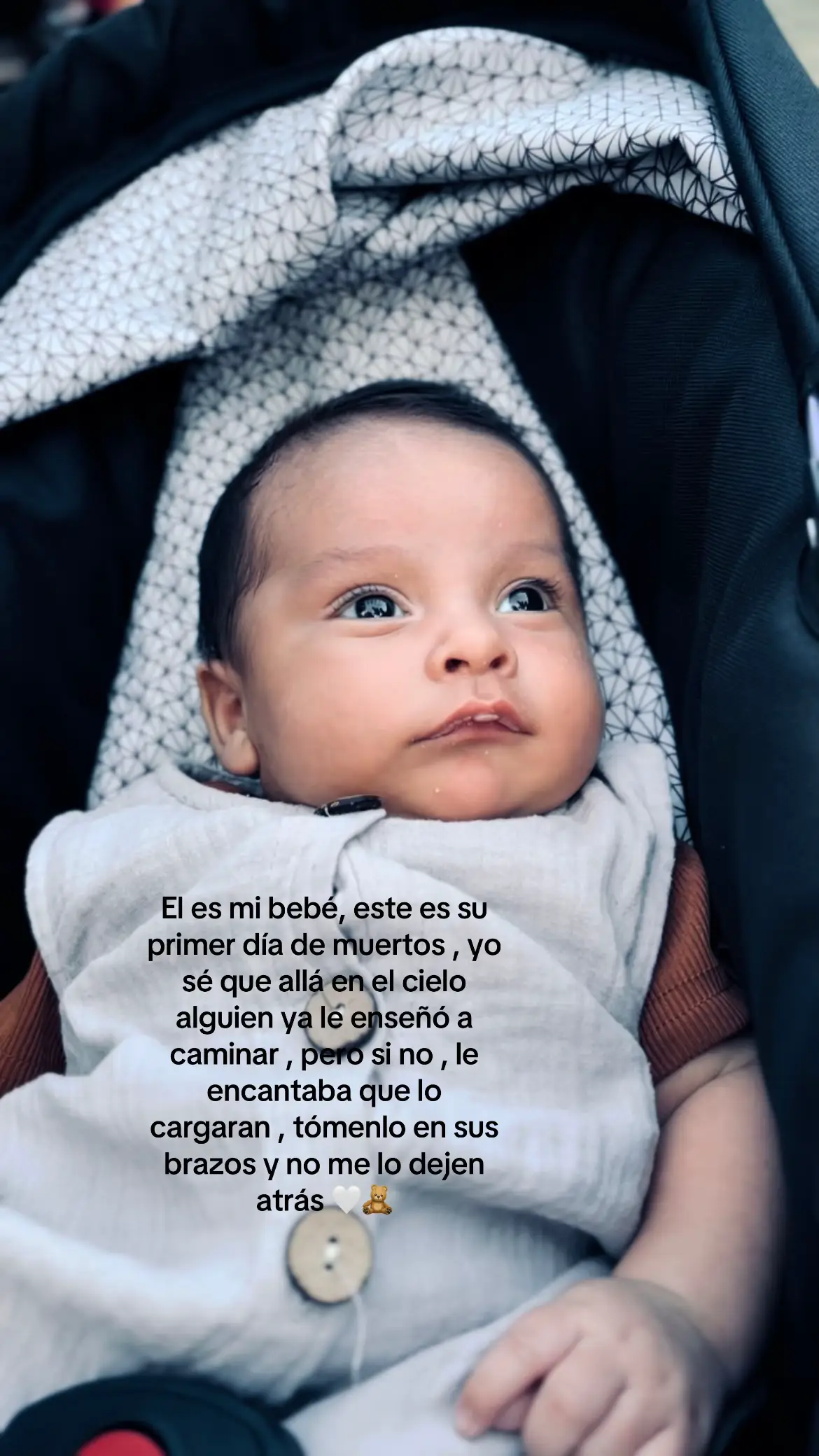 Ya te esperamos en casa mi bebé, ya falta poquito #primerdiademuertos #bebemariposa🦋 