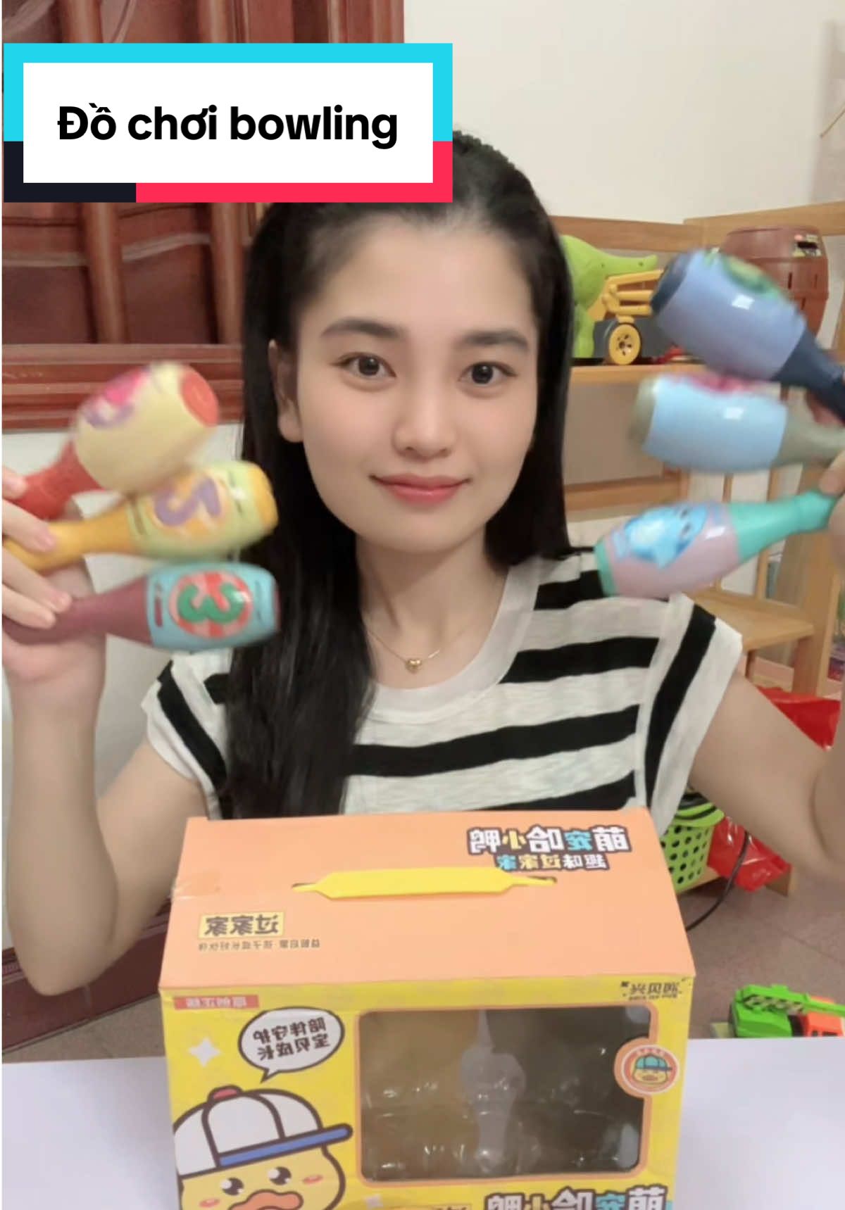 Đồ chơi bowling vịt vàng-gấu  #dochoichobe #viralvideo #xh #NhaMachday 