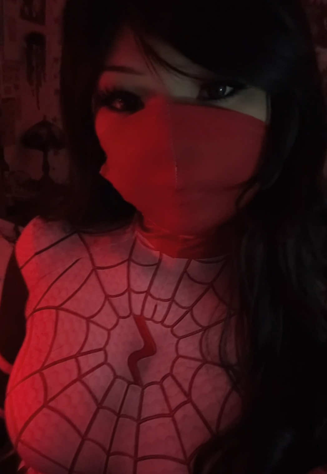 Wish I was your girl 🕷️ #silkspiderman #spiderman #cosplay #marvel #cindymoon 