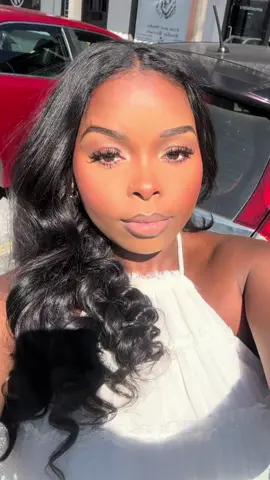 @Prettygyalfaces on the baby shower face 🥰 spoiler alert, I wore the white dress #mua #makeuptransformation 