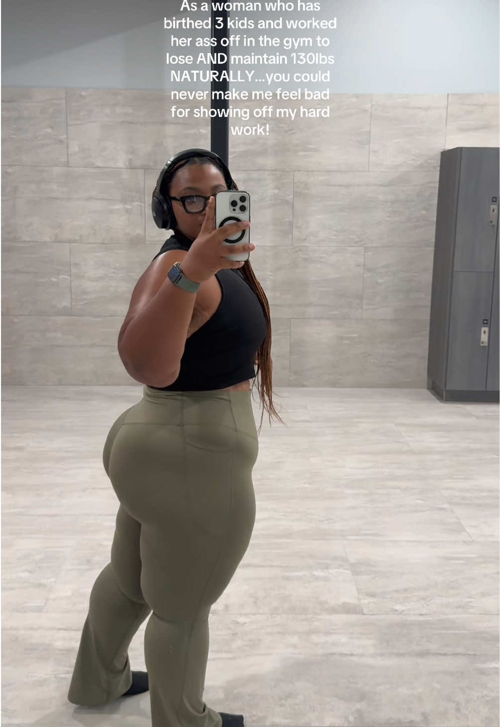 Posting your hard work isn’t a thirst trap! You can’t make me feel bad for posting my progress, bc I worked for this body. Period.    This ain’t bragging, it’s proof that consistency pays off. And by posting it motivates the women who needed to see that it’s possible. Every time I post, it inspires somebody to start…or to keep going when they feel like giving up. . . . #weightlossmotivation #gymmotivation #plussizefitness #gymgirl #fyp 