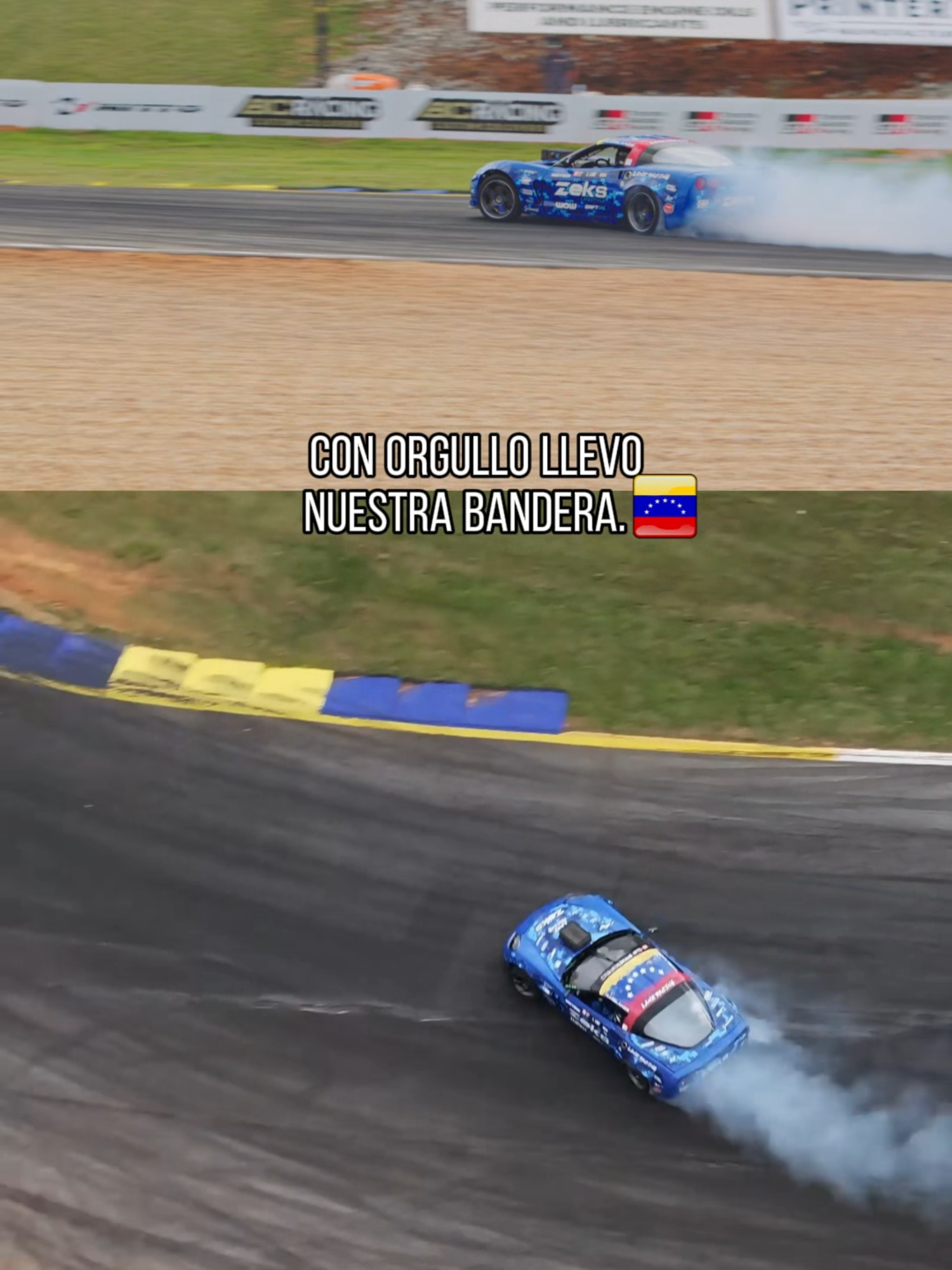 La pasion por lo que hago es la misma por mi bandera. 💛💙❤️ Lunes de llaneras. 🤠🐎 #corvettec6 #drifting #drift #venezuela #vzla #eldemaracay #luislanz #venezuela🇻🇪