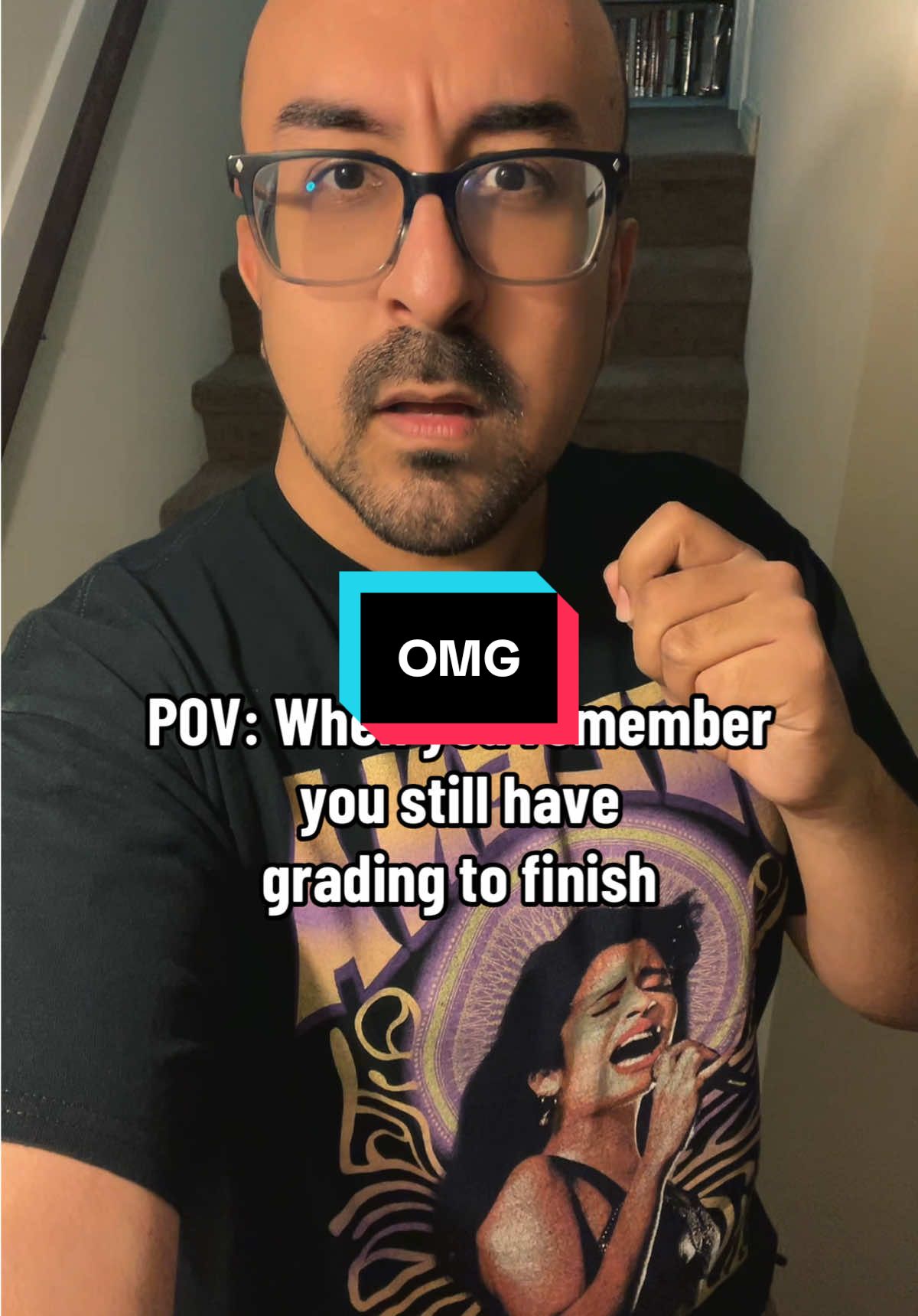 Note: I literally dropped my phone down the stairs #teacher #teacherlife #highschoolteacher #teachersoftiktok #teach 