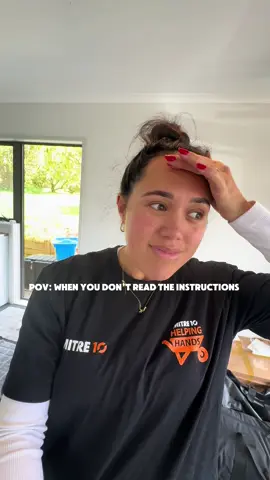 Always read the instructions 😂 that’s all I have to say. Nah, even though this job mate tool cabinet from @Mitre 10 New Zealand came mostly constructed we did have to put together a few pieces and just when we went to push the last drawer in we realised it didn’t fit. Took us so long to figure out the issue then realised we had missed 2 panels.. anyway. Lesson learnt 🫠 Ad