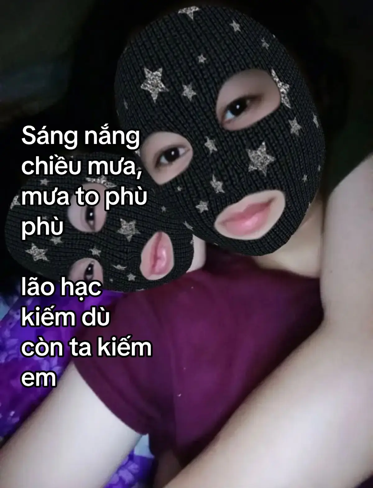 Sáng nắng chiều mưa,  mưa to phù phù  lão hạc kiếm dù  còn ta kiếm em#xuhuong 